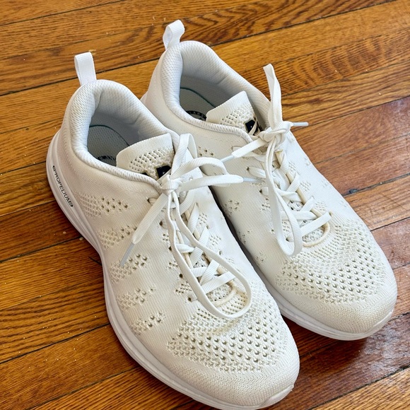 APL Shoes - APL White Mesh Performance Sneakers